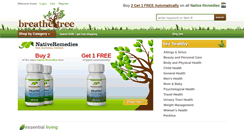 Desktop Screenshot of breathetree.com