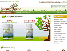 Tablet Screenshot of breathetree.com